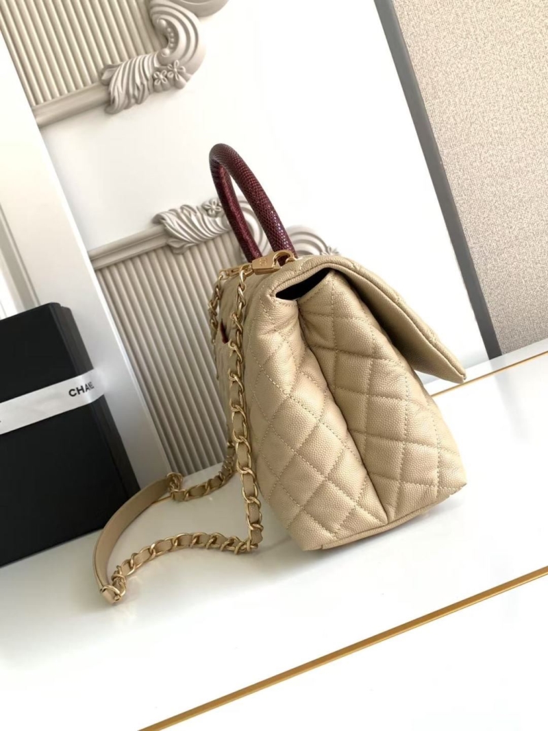 Ch**el top handle bags